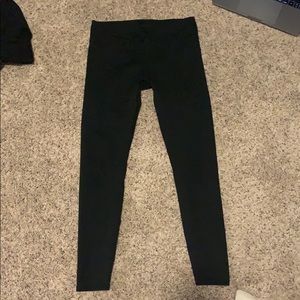 black fabletics leggings